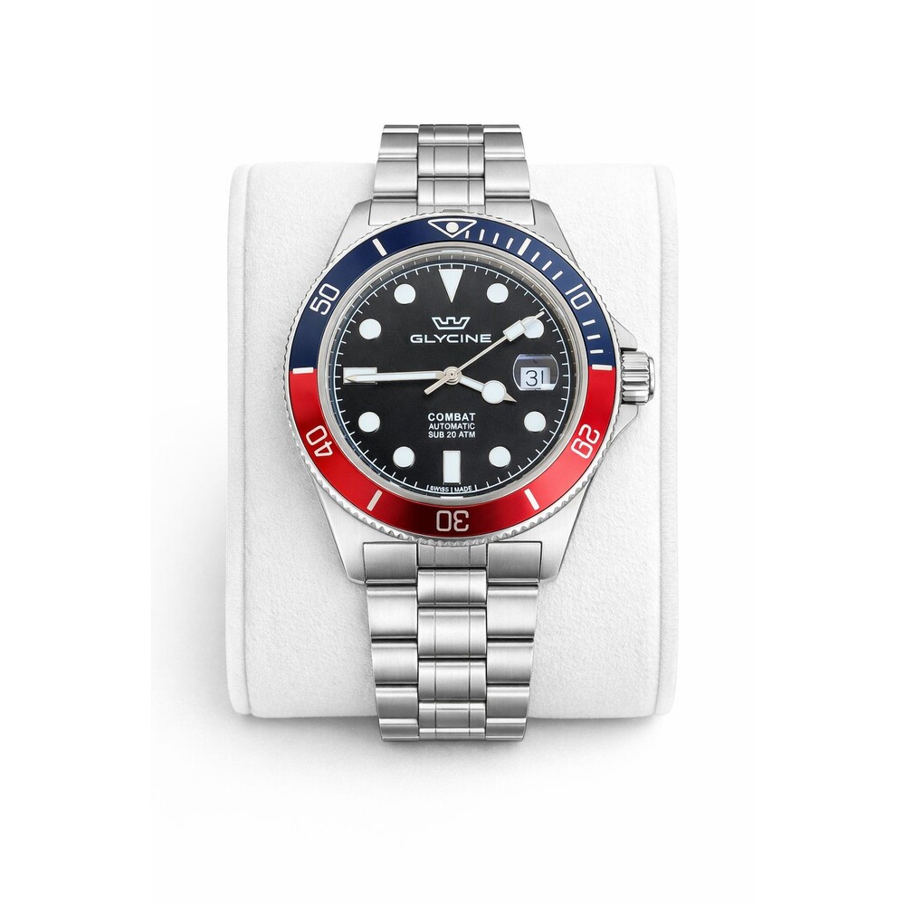 Glycine GL0388 Men's Black Watch